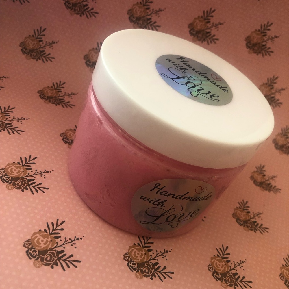 Hand made body scrub